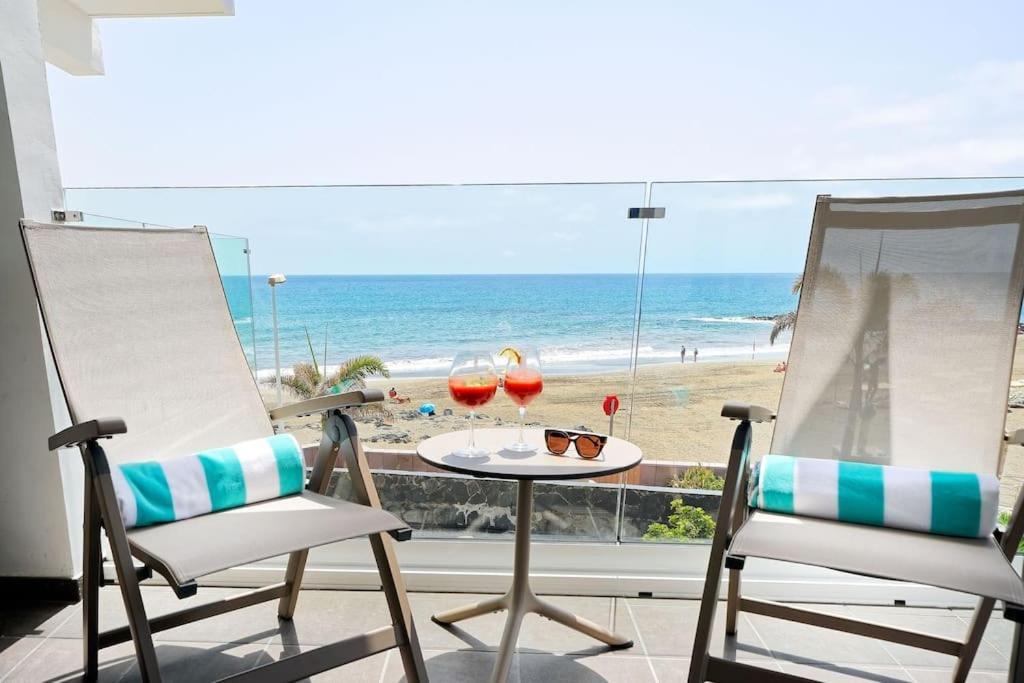 Ferienwohnung Amapola Blue Sea - Recien Reformado, Frente Al Mar San Agustín Exterior foto