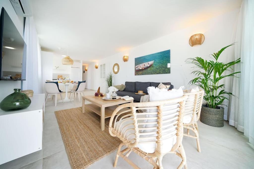 Ferienwohnung Amapola Blue Sea - Recien Reformado, Frente Al Mar San Agustín Exterior foto