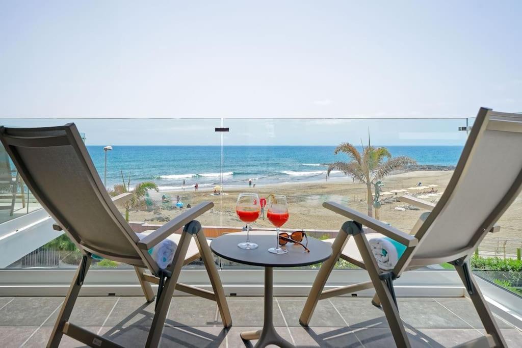 Ferienwohnung Amapola Blue Sea - Recien Reformado, Frente Al Mar San Agustín Exterior foto