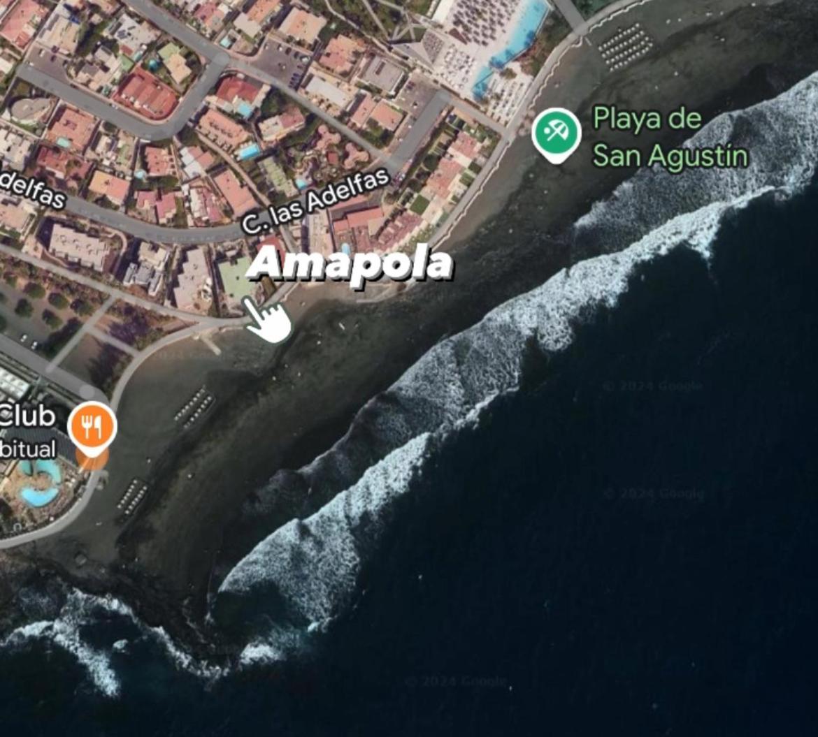 Ferienwohnung Amapola Blue Sea - Recien Reformado, Frente Al Mar San Agustín Exterior foto